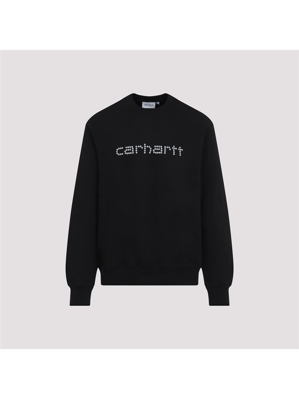 칼하트 SS25 Carhartt Rivet Script Sweater I03441589XX Black