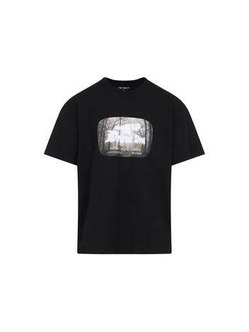 칼하트 SS25 Carhartt Wip Short Sleeves Greatest Flicks T-Shirt I03439389XX Black