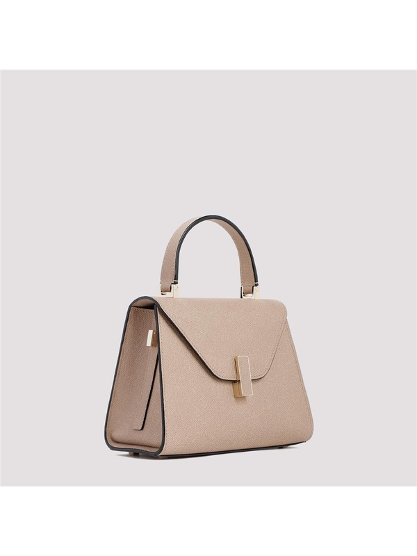 발렉스트라 SS25 Valextra Iside Top Handle Mini Bag WBES0036028LOC99 Nude & Neutrals