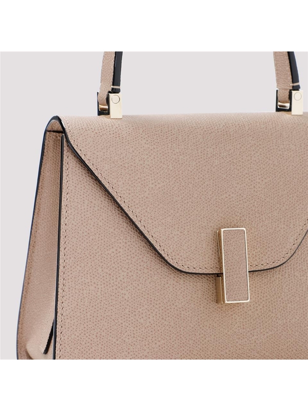 발렉스트라 SS25 Valextra Iside Top Handle Mini Bag WBES0036028LOC99 Nude & Neutrals