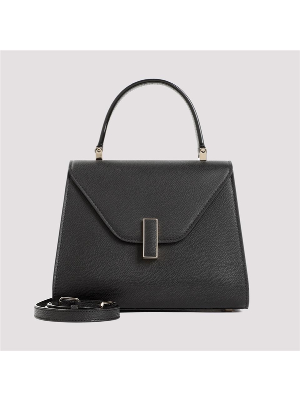 발렉스트라 SS25 Valextra Iside Top Handle Mini Bag WBES0036028LOC99 Black