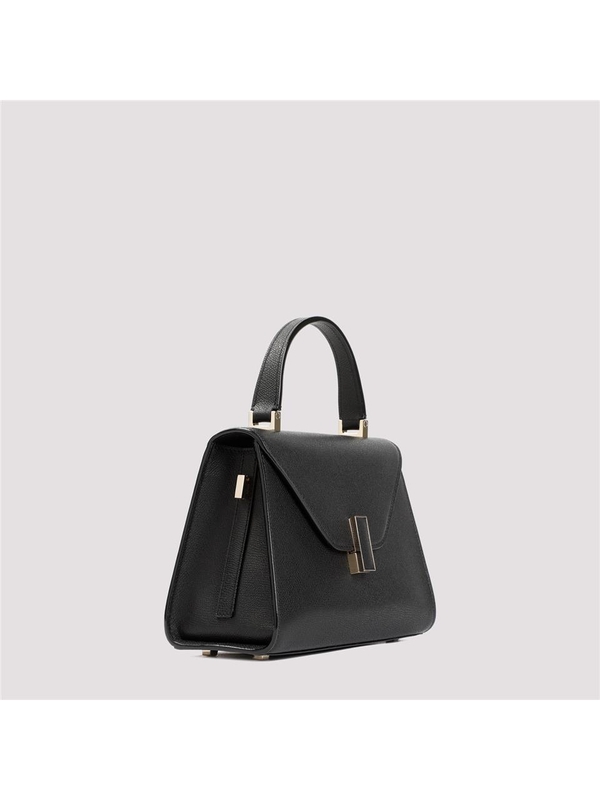 발렉스트라 SS25 Valextra Iside Top Handle Mini Bag WBES0036028LOC99 Black