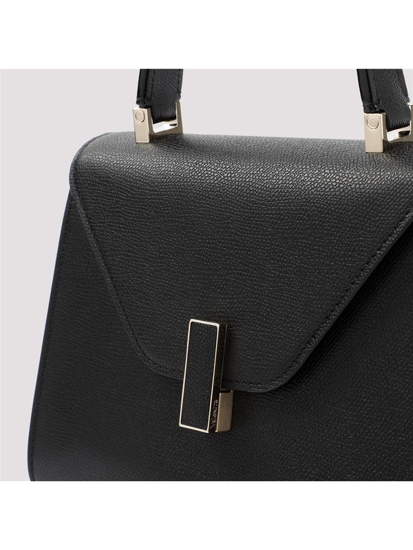 발렉스트라 SS25 Valextra Iside Top Handle Mini Bag WBES0036028LOC99 Black