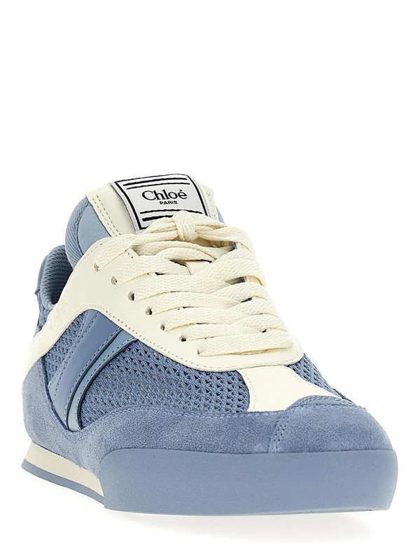 끌로에 SS25 Chloe Kick sneakers CHC25S07IPL40V Light Blue