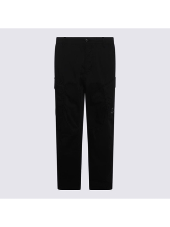 씨피 컴퍼니 SS25 CP COMPANY Trousers Black 18CMPA166A005694G999 Black