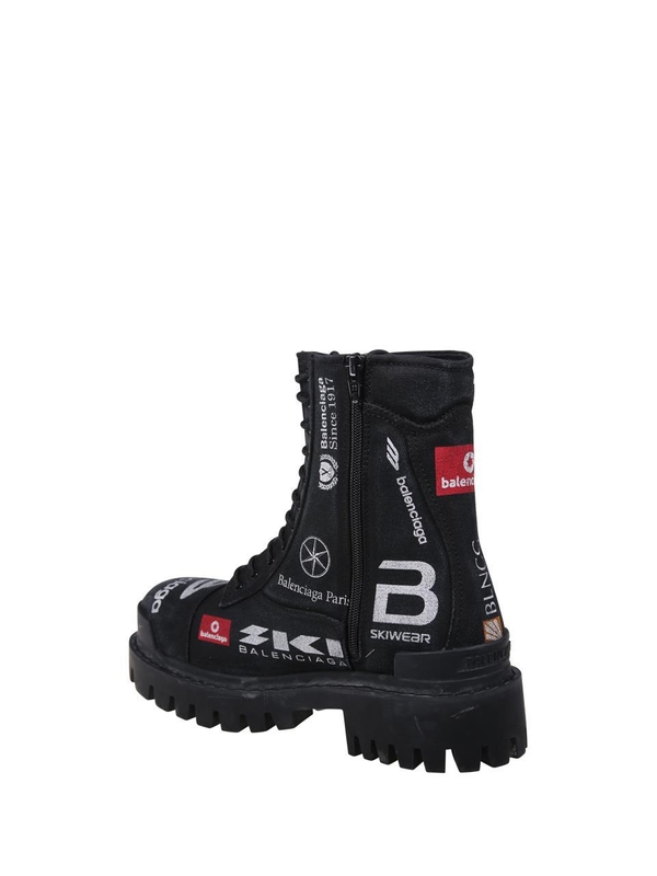 발렌시아가 SS25 COMBAT STRIKE L20 BOOT 694042.W2H13 Black