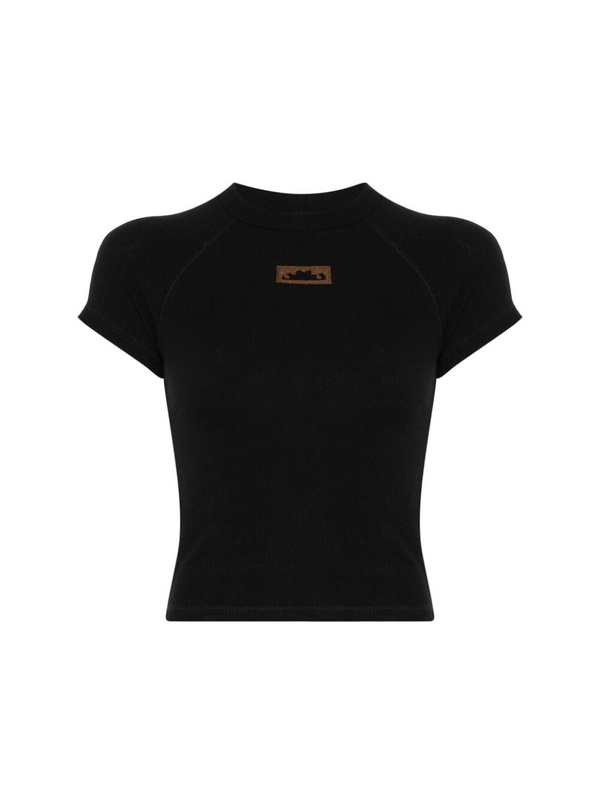 오토링거 SS25 T-shirt Ottolinger 10410080402  BLK BLACK