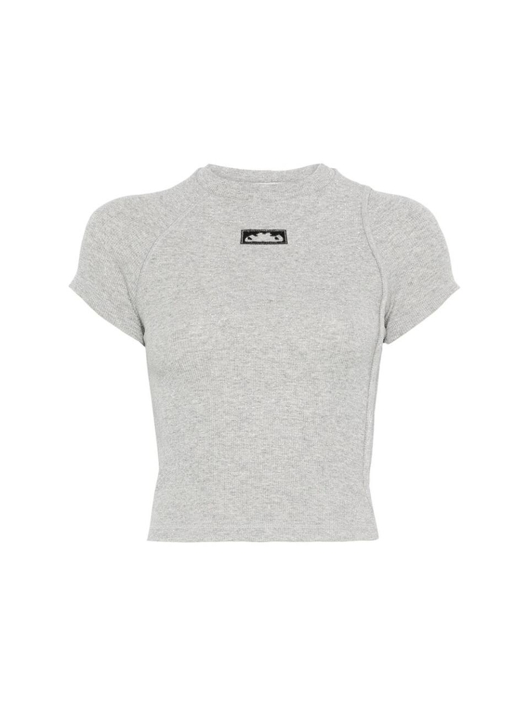 오토링거 SS25 T-shirt Ottolinger 10410080403  GRYSL GREY