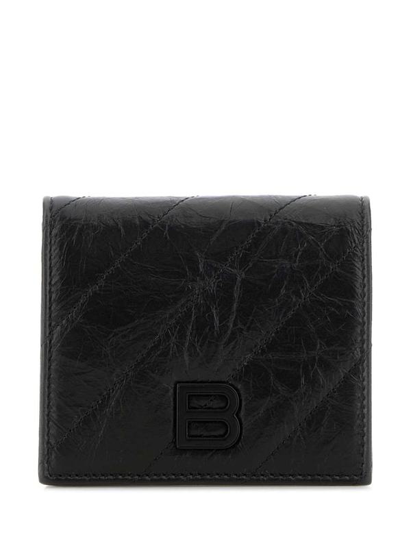 발렌시아가 SS25 BALENCIAGA WALLETS 7664612AAWW 1000 Black