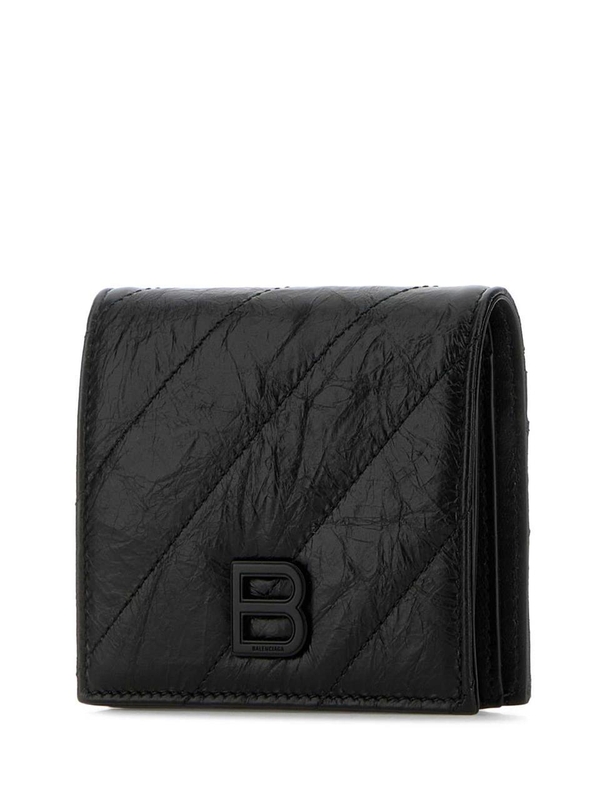 발렌시아가 SS25 BALENCIAGA WALLETS 7664612AAWW 1000 Black