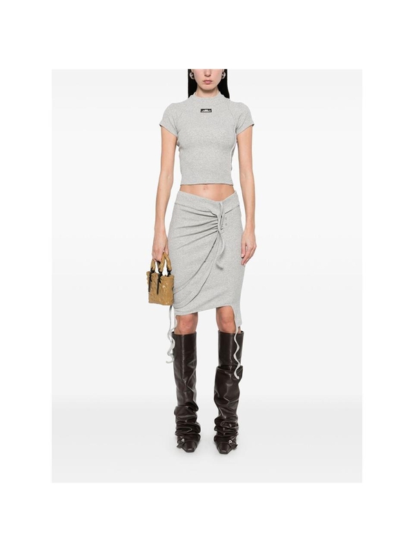 오토링거 SS25 Skirt Ottolinger 10430010402  GRYSL GREY