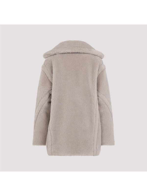 막스마라 SS25 Max Mara Cuba Teddy Short Coat 2511081011600.10501 Nude & Neutrals