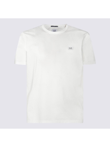 씨피 컴퍼니 SS25 CP COMPANY T-shirts and Polos White 18CMTS087A006374G103 White