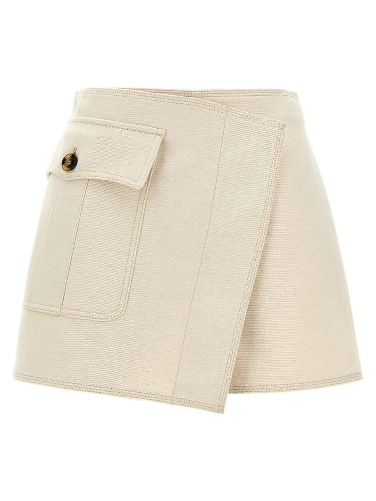 필로소피 SS25 Skort canvas 251GA030907281005 White