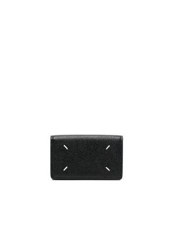 메종마르지엘라 SS25 Small Leather Goods Maison Margiela P4745 SA3VX0005 T8013 BLACK