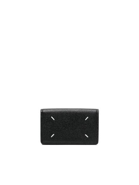 메종마르지엘라 SS25 Small Leather Goods Maison Margiela P4745 SA3VX0005 T8013 BLACK