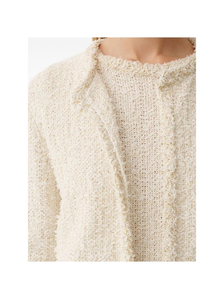 파비아나필리피 SS25 Sweater Fabiana Filippi MAD265F139 L167 VR1 WHITE