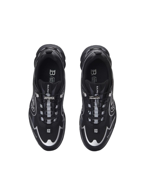 발망 SS25 Sneaker Balmain EM1VI357 LSGZ EAC BLACK