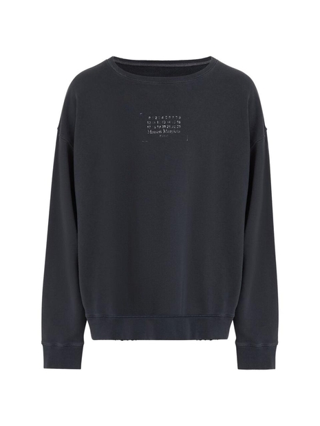 메종마르지엘라 SS25 Sweatshirt Maison Margiela M25019 S50GU0235 969 BLACK