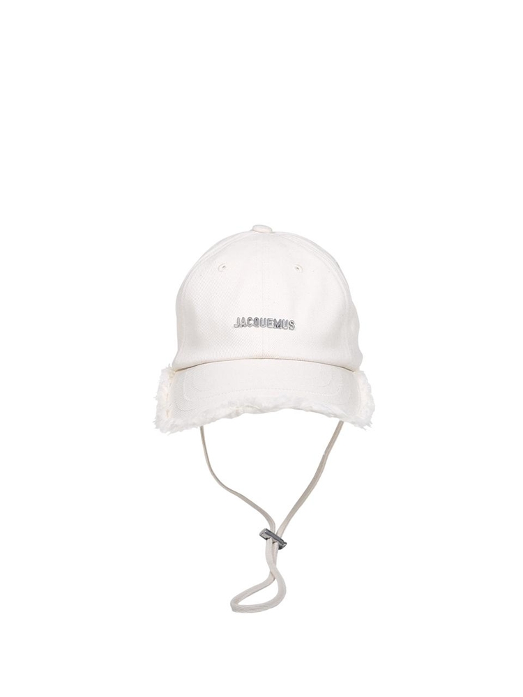 자크뮈스 SS25 LA CASQUETTE ARTICHAUT HAT 23E235AC452.5012 White