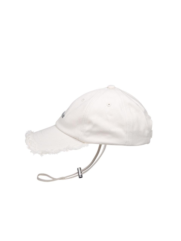 자크뮈스 SS25 LA CASQUETTE ARTICHAUT HAT 23E235AC452.5012 White