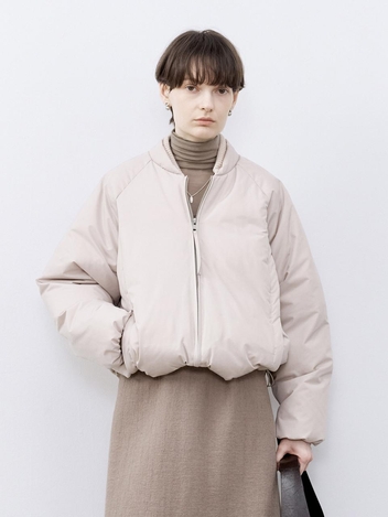 TG_Raglan sleeve short padding jacket