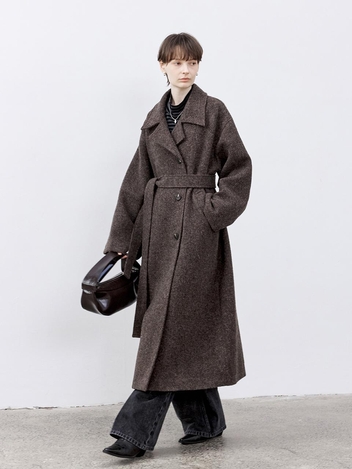 TG_Belted wool single coat