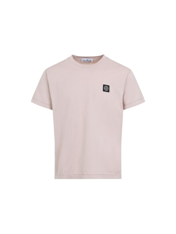 스톤아일랜드 SS25 Stone Island Cotton T-Shirt K1S152100039.S0013 Pink & Purple