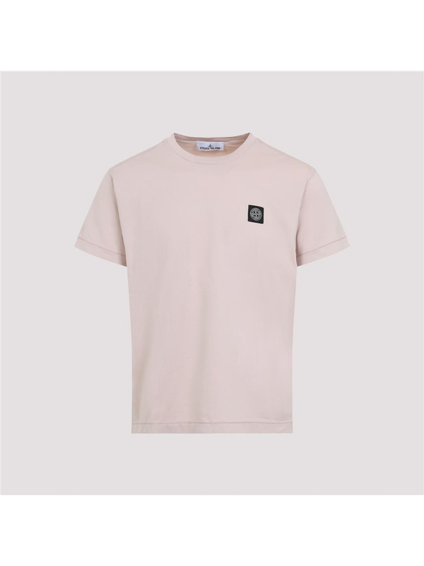 스톤아일랜드 SS25 Stone Island Cotton T-Shirt K1S152100039.S0013 Pink & Purple