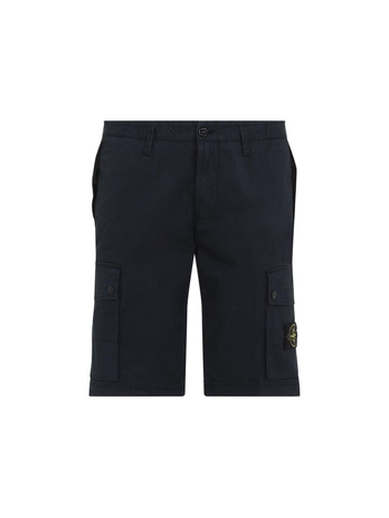 스톤아일랜드 SS25 Stone Island Cotton Shorts K1S15L100011.S0010 Blue