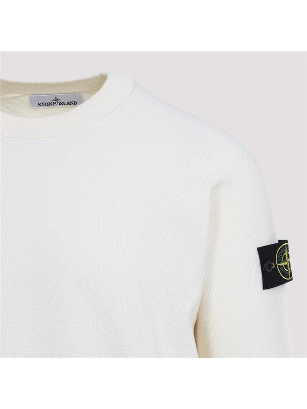 스톤아일랜드 SS25 Stone Island Crew Neck K1S155100036.S00B5 White