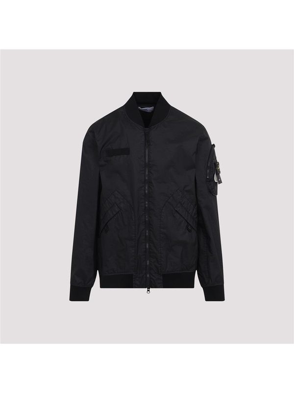 스톤아일랜드 SS25 Stone Island Bomber Jacket K1S154100004.S0A21 Black