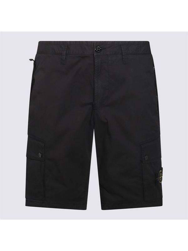 스톤아일랜드 SS25 Stone Island Shorts Black S15L100011S0010V0029 Black