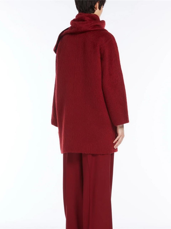 막스마라 스튜디오 FW24 Red Fiumana Coat 2426086032600-FIUMANA003 Red