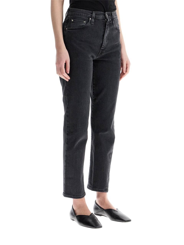 토템 SS25 washed grey organic cotton jeans with twisted seams 222 232 743 32 GREY WASH