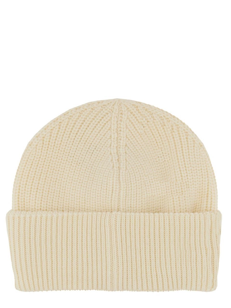 몽클레르 FW24 HAT WITH LOGO 3B00019_M1282034 WHITE