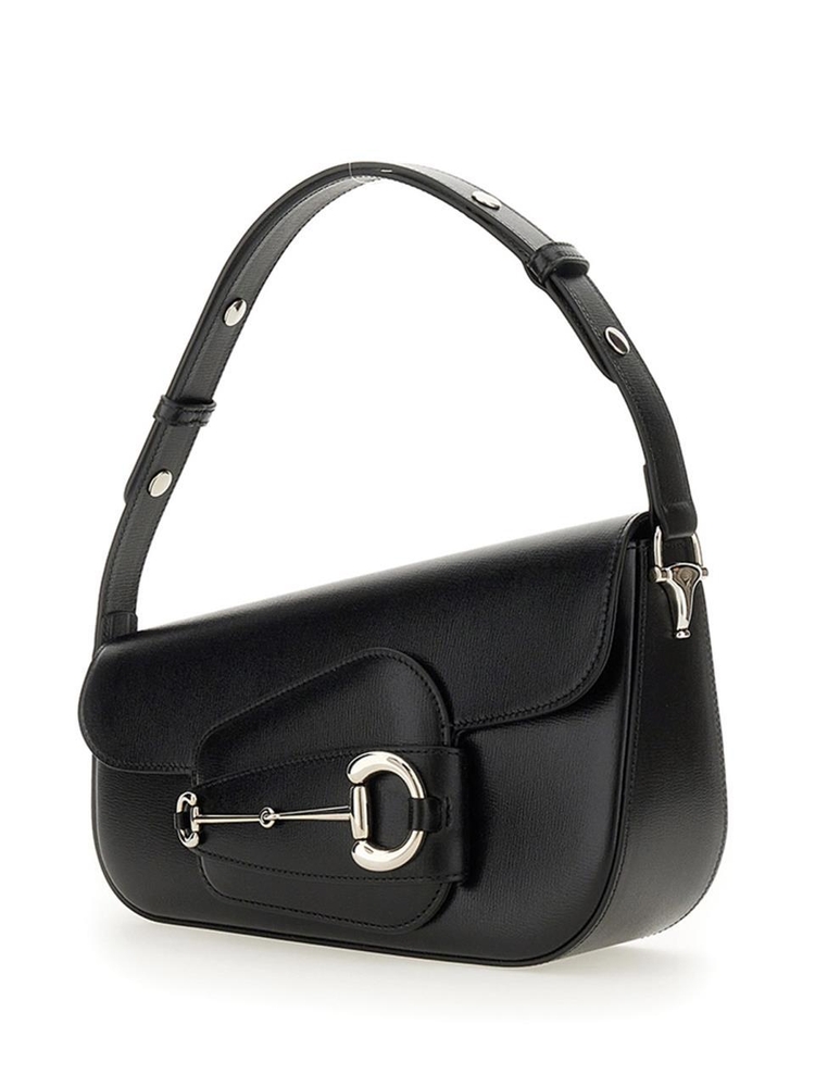 구찌 SS24 SHOULDER BAG GUCCI HORSEBIT 1955 SMALL SIZE 764155_1DB0N1000 BLACK