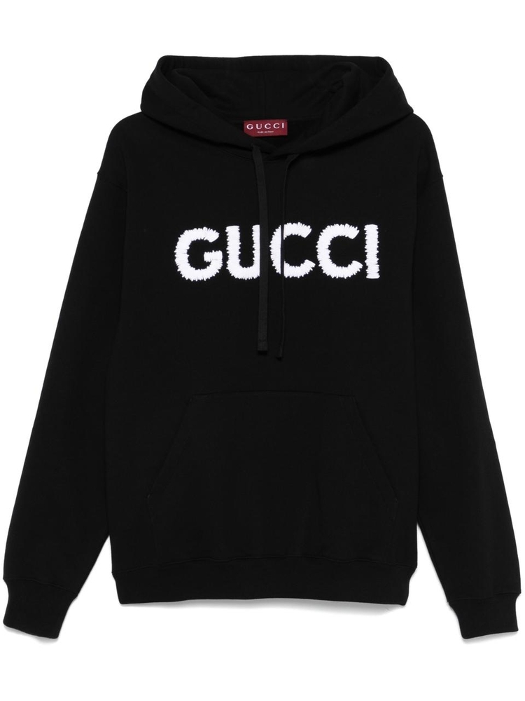 구찌 SS25 HOODED SWEATSHIRT 788771 XJG4A Black