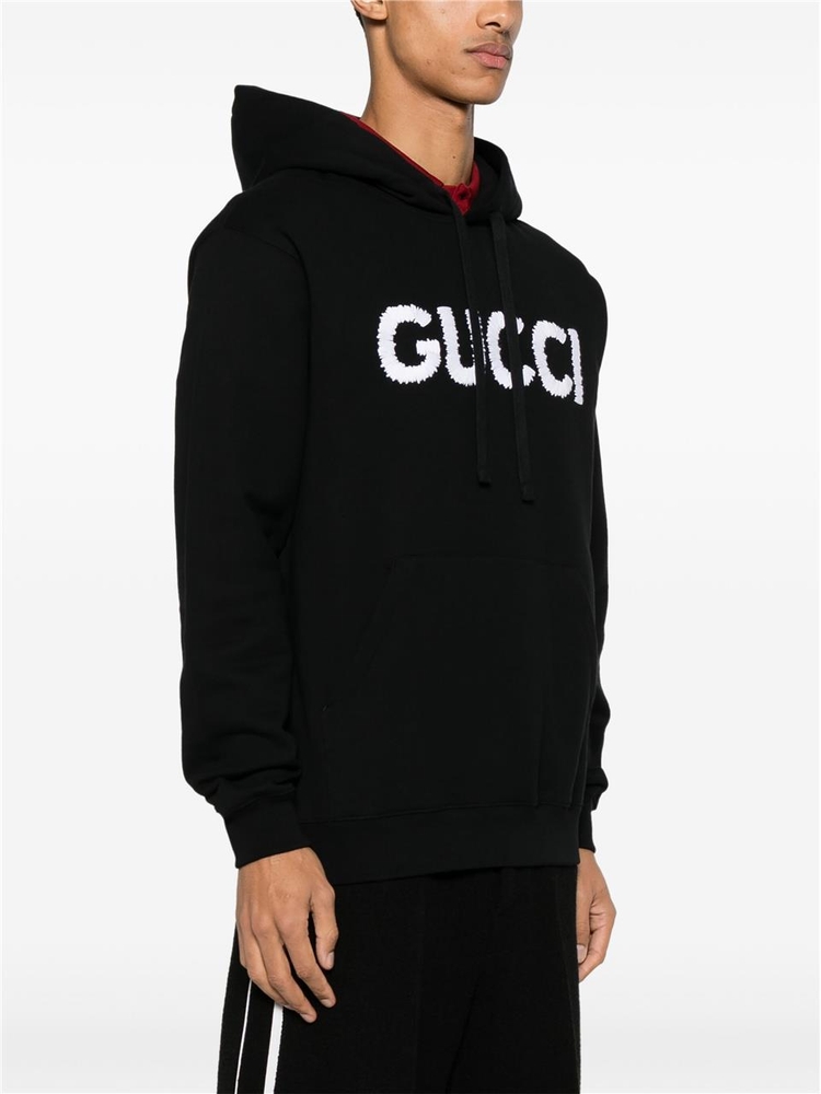 구찌 SS25 HOODED SWEATSHIRT 788771 XJG4A Black