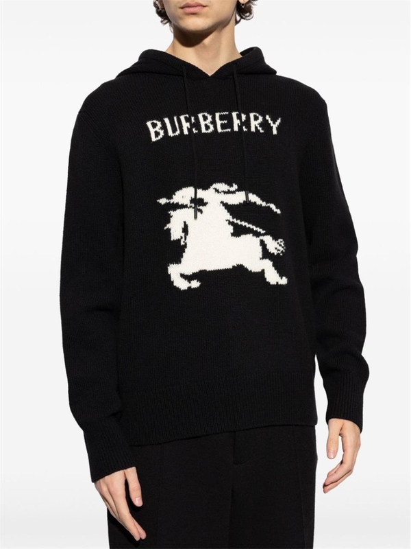 버버리 SS25 Burberry Sweaters Black 8104522A1189 Black