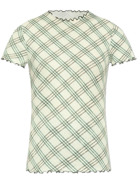 버버리 SS25 Burberry T-shirts and Polos Green 8101024C1788 Green