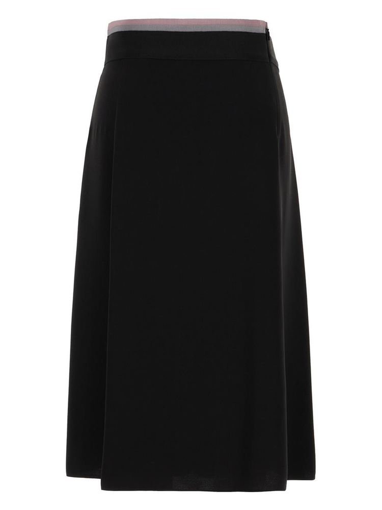 펜디 FW24 Fendi Skirts Black FQ7617AWZIF0GME Black