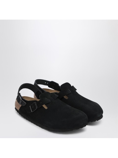 버켄스탁 SS25 Birkenstock Black suede Tokyo ciabatta 1028348SUE Black