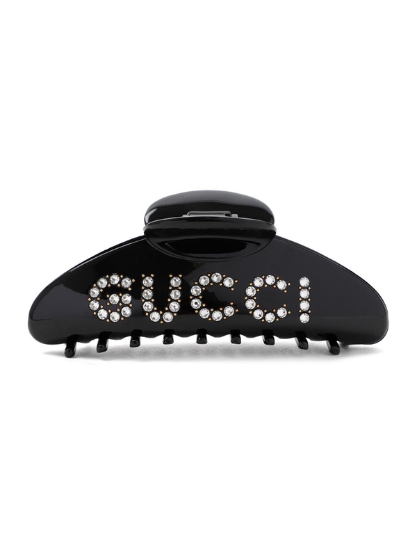 구찌 SS25 GUCCI HAIRGRIP GG 741950.JAAE0 Black