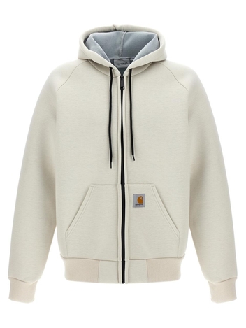 칼하트 FW24 Car-Lux hooded jacket I0329352JYXX Gray