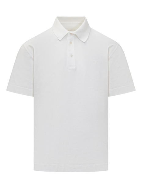 지방시 SS25 GIVENCHY Polo BM71KR3YCD 100 WHITE