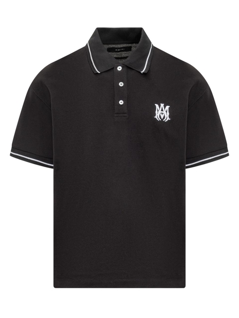 아미리 SS25 AMIRI Polo AMJYPO1009 BLACK BLACK