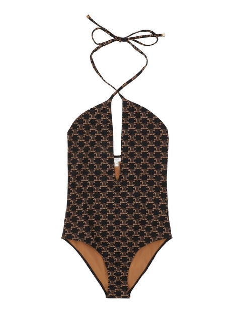 셀린느 FW24 One-piece swimsuit 2Z306939T_17BR brown