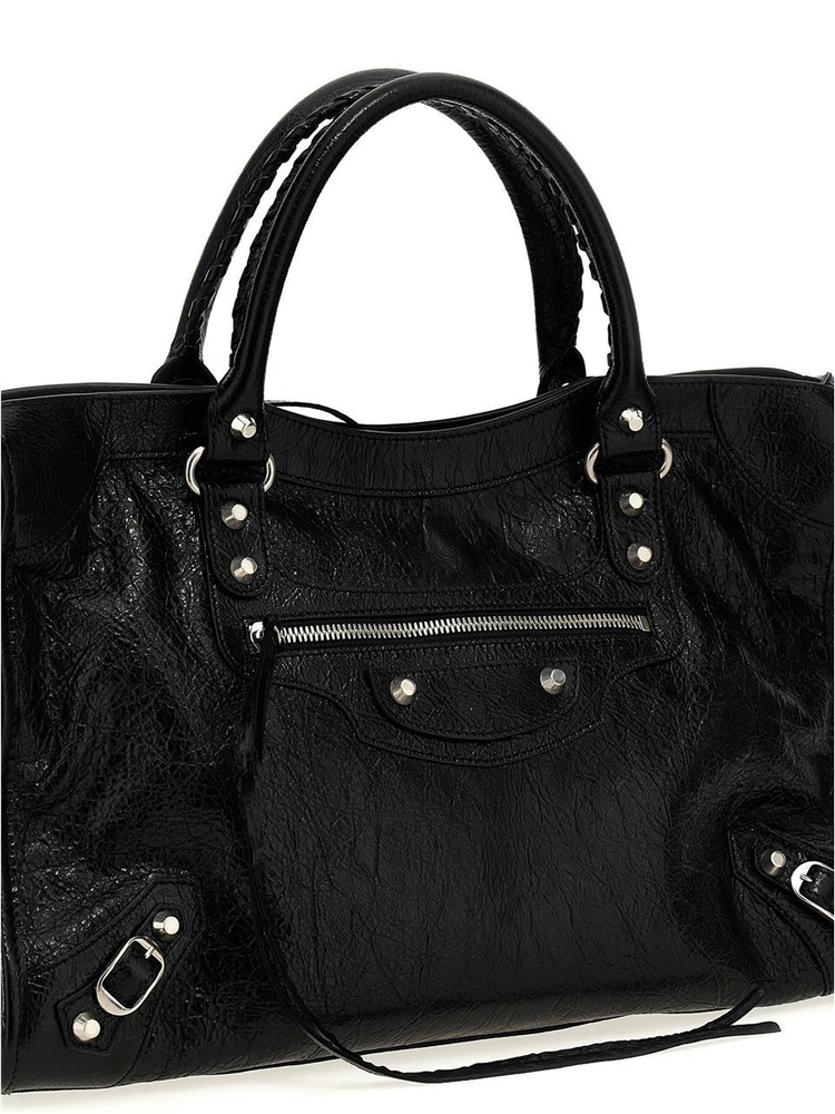 발렌시아가 SS25 Le City medium handbag 8230582AA9S1000 Black  