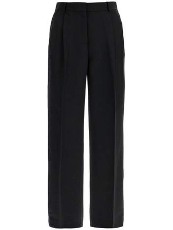 토템 SS25 tailored high-waisted wide-leg pants black sustainable materials 234 WRTWBM109 FB0026 BLACK